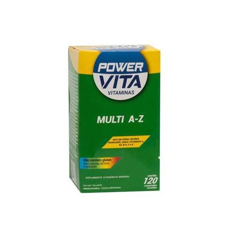 Power Vita Multi A/z Com 120 Comprimidos - Pague Menos