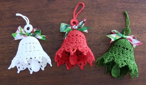 Crochet Christmas Bells - Crochet Ideas