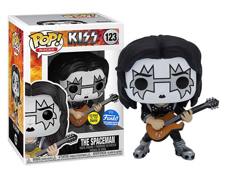 KISS ace frehley the spaceman glow in the dark 123 funko POP FIGURE - Unkind - Merchandise ...