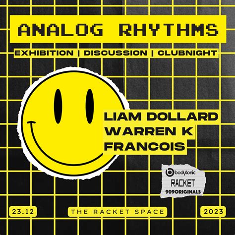 909Originals and The Racket Space Presents: Analog Rhythms - The Racket Space
