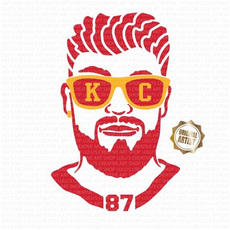 Kelce Svg-kelce Digital Download-kelce Png-travis-kansas City - Israel ...