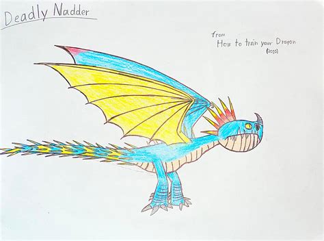 Deadly Nadder by Gustthank on DeviantArt