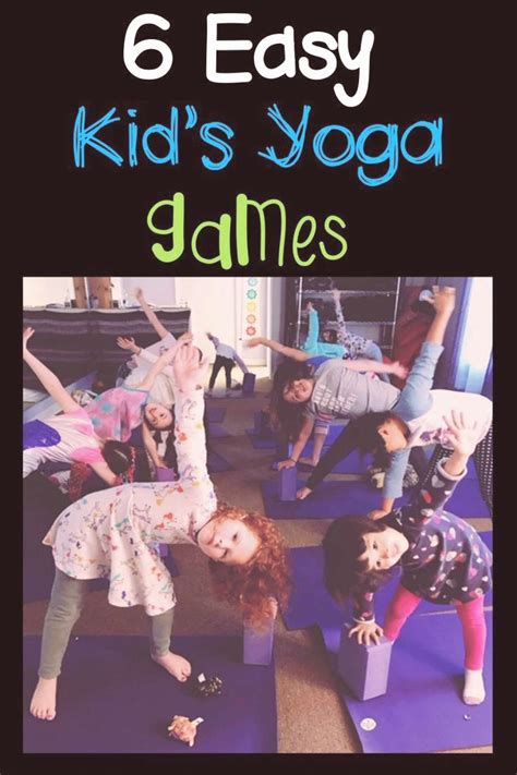 6 easy group games adapted to use in Kids Yoga in 2021 | Yoga for kids, Kids yoga games, Kid ...