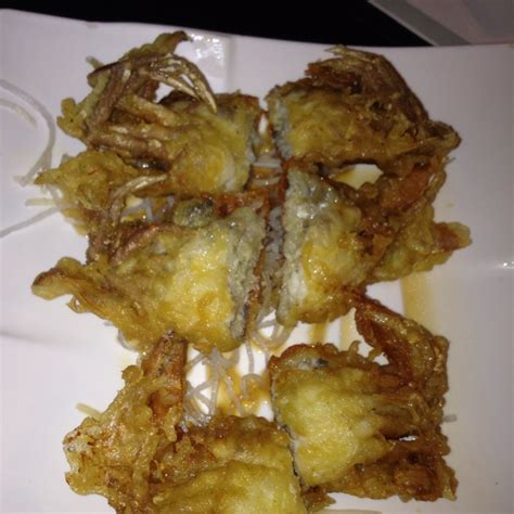 Soft shell crab tempura - Sushi Kaya | Tempura sushi, Food, Foodie