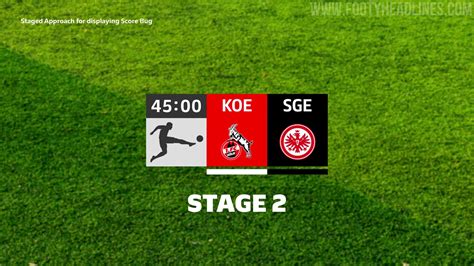 All-New Bundesliga 21-22 Scoreboard / Broadcast Package Revealed - Footy Headlines