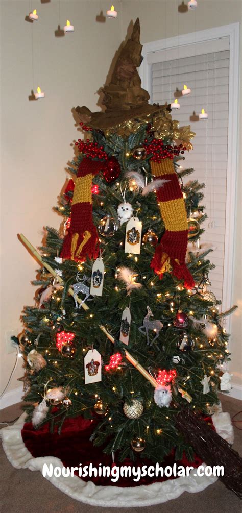 Harry Potter Christmas Tree - Nourishing My Scholar