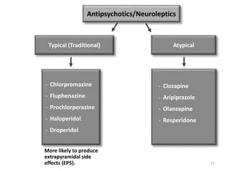 Pharmacology I, Antipsychotic (Neuroleptic) Drugs NK-Trimmed.pptx