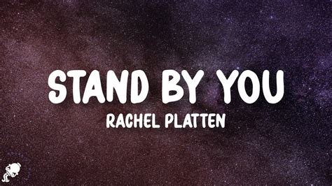 Rachel Platten - Stand By You (Lyrics) - YouTube