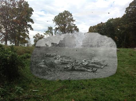 Confederate Dead near the Rose Farm 1863 THEN & NOW Gettysburg Battlefield, Battle Of Gettysburg ...