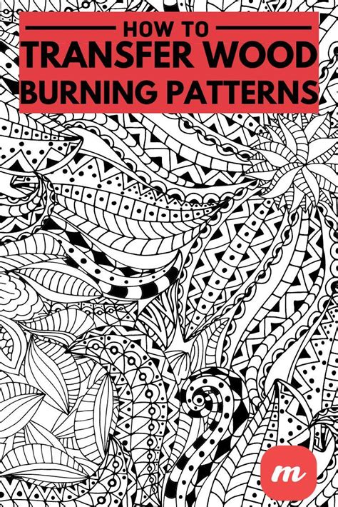 How To Transfer Wood Burning Patterns | Wood burning patterns, Wood ...