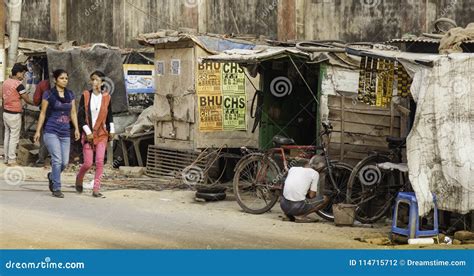 Cycle Repair Shop at Side of Street Editorial Photography - Image of ...