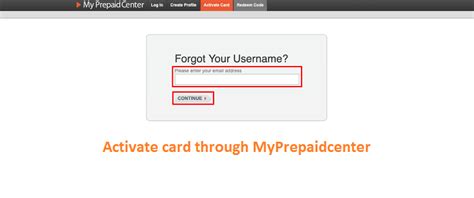 How to Activate Card through MyPrepaidCenter?