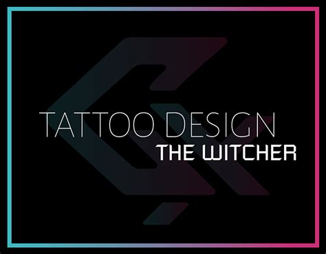 The Witcher Tattoo Design on Behance