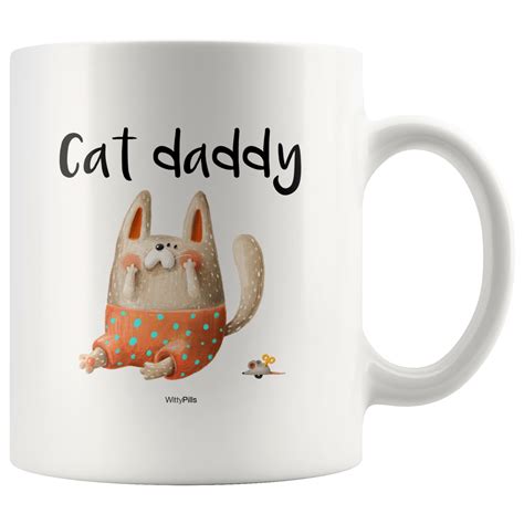 Cat daddy funny mug cat daddy mug mug for cat owners mug | Etsy | Daddy mugs, Mugs, Cat daddy
