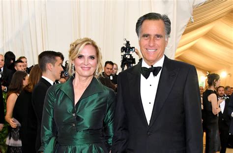 Mitt Romney and wife Ann Romney make an appearance on the Met Gala red ...