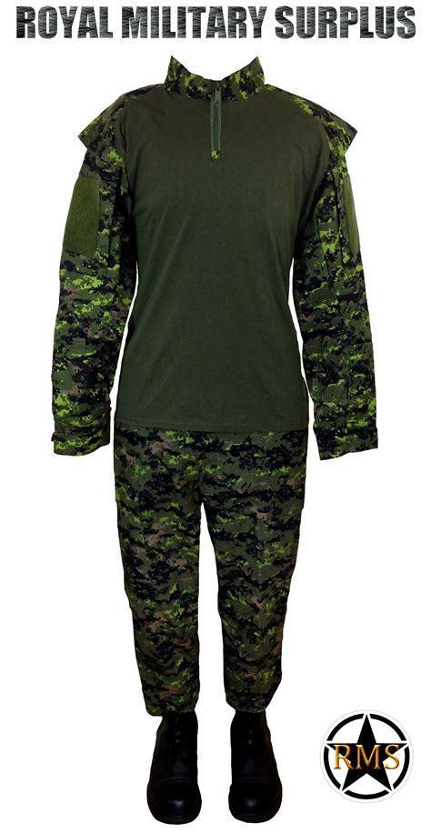 This CADPAT (Temperate Woodland) Military Uniform includes the Tactical Shirt and Pants in ...