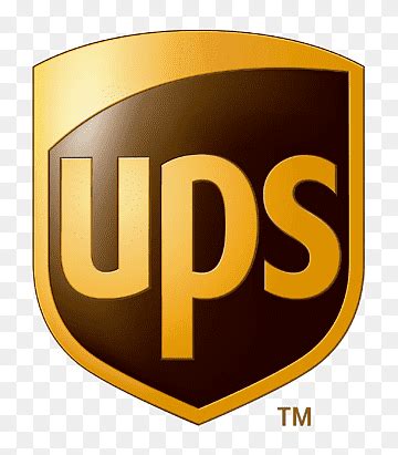 Ups logo, United Parcel Service Logo, UPS Black and White Logo, freight Transport, company, text ...