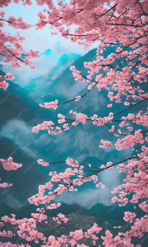 Premium Photo | Wallpapers that are cherry blossoms wallpapers