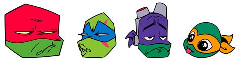 RotTMNT Expressions by EncryptedOS on DeviantArt