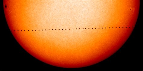 Mercury Transit as Seen from Mars - NASA Mars