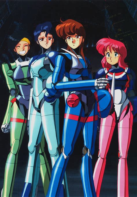 [Artwork] Knight Sabers from Bubblegum Crisis : r/GoldenAgeOfAnime