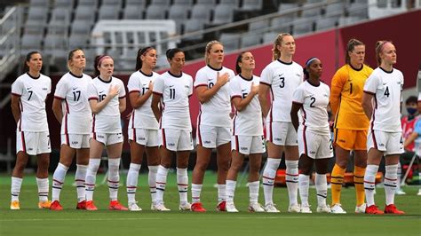 Did US Women's Soccer Kneel During National Anthem at 2020 Olympic ...