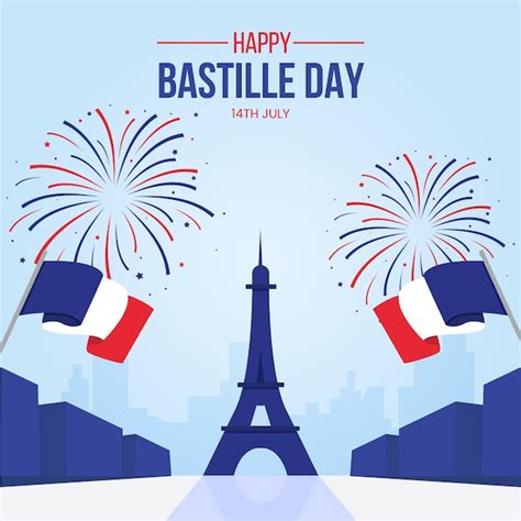 Bastille day event | Free Vector