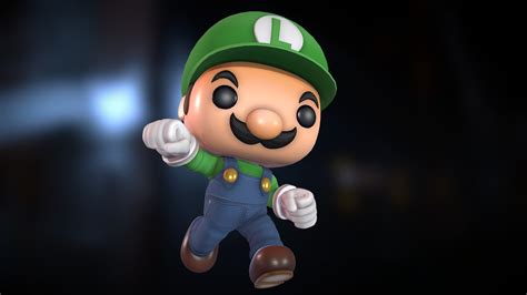 Luigi | Funko Pop Bros. - Download Free 3D model by mdsd95 [27dc253] - Sketchfab