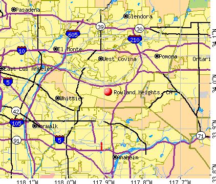 Rowland Heights, California (CA 91748) profile: population, maps, real estate, averages, homes ...