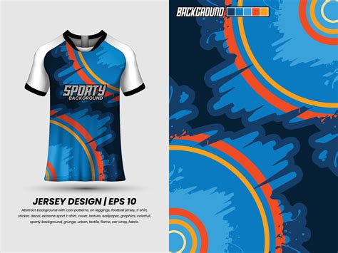 Soccer jersey design for sublimation, sport t shirt design, template jersey 16595231 Vector Art ...