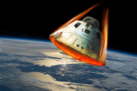 How the Heat of Reentry Helps Spacecrafts Return to Earth | Discover ...