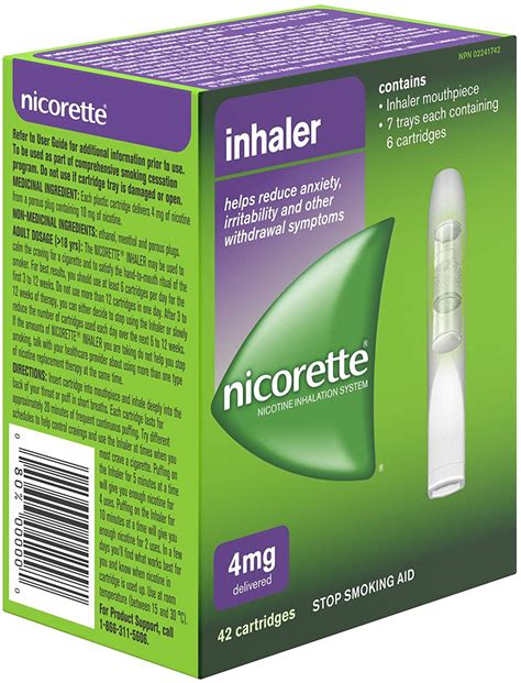 Explore Nicorette Inhaler and Refill | Buy-OTC