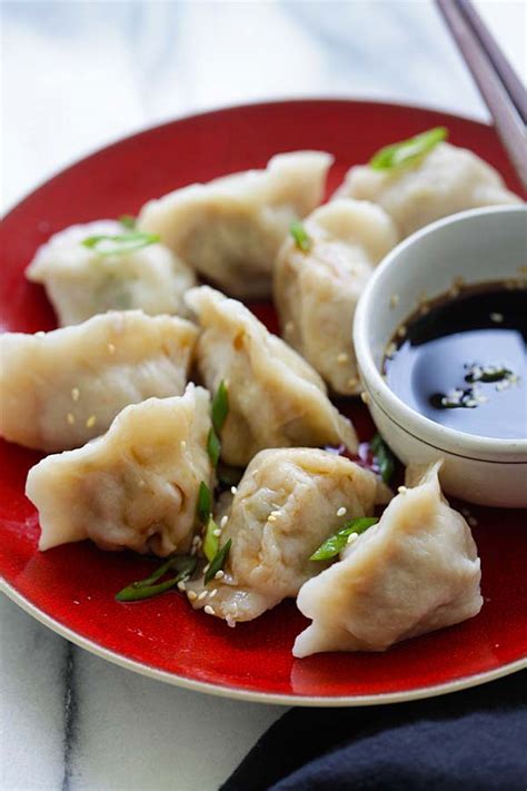 Pork and Chive Dumplings | Easy Delicious Recipes