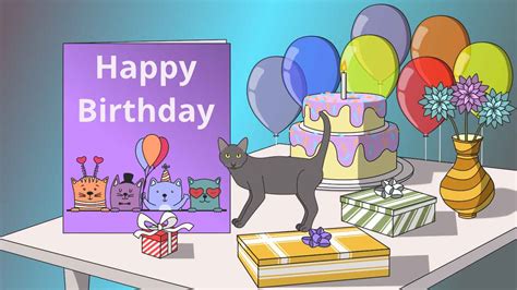 Birthday eCard – Korat Cat | Send a Charity Card : Birthday, Anniversary, Thank You, Farewell ...