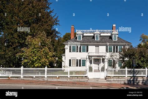 Governor John Langdon House in Portsmouth, New Hampshire Stock Photo ...