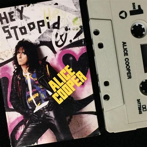 Alice Cooper - Hey Stoopid Cassette Photo | Metal Kingdom