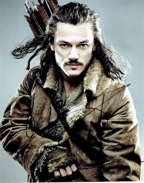 LUKE EVANS - The Hobbit's Bard AUTOGRAPH Signed 8x10 Photo