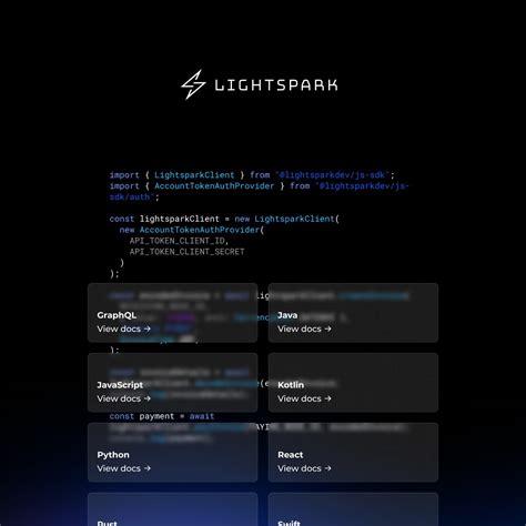 M₳cGyverD👀d🛡️⚡ on Twitter: "RT @lightspark: 💻 Developers, rejoice! Lightspark's tools and ...