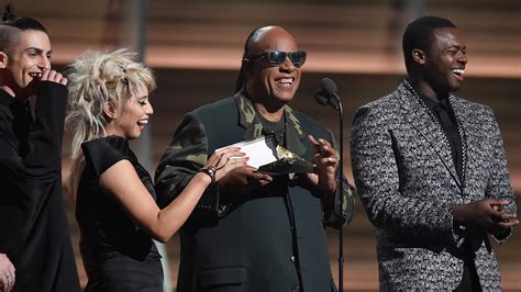 Stevie Wonder Charms GRAMMYs Audience With Braille Joke, Important Message: 'We Need to Make ...