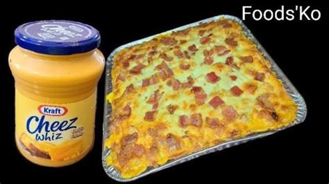 BAKE MACARONI WITH CHEEZ WHIZ | BAKE MACARONI | MAC AND CHEESE | Bake mac and cheese, Easy mac ...