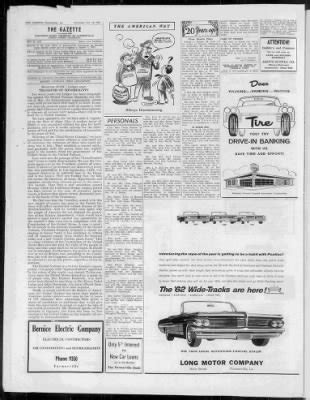 The Gazette from Farmerville, Louisiana on October 12, 1961 · 4