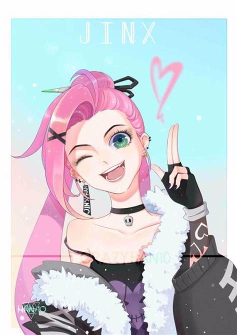 So pretty jinx art #jinx #leagueoflegends #art | Jinx league of legends, Lol league of legends ...