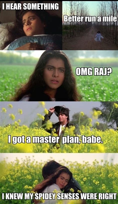 DDLJ Turns 25: Check Out the Hilarious Memes From the Romantic 1995 ...