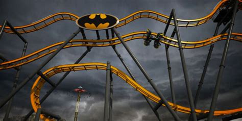 New Batman Roller Coaster Looks Ridiculously Nauseating