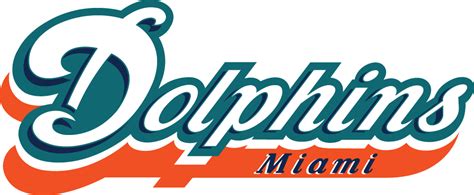 Miami Dolphins Wordmark Logo - National Football League (NFL) - Chris ...