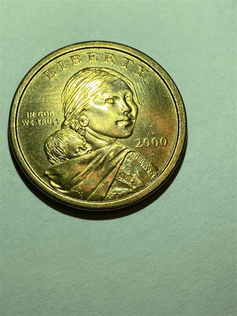 Rare 2000 D Sacagawea US Dollar Coin | Etsy