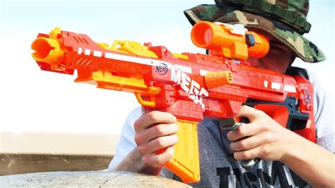 Nerf War: Drone Attack - YouTube