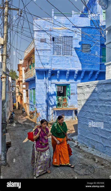 Blue City Jodhpur, Rajasthan, India Stock Photo - Alamy