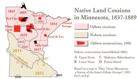 #MAP: Native land cessions in Minnesota 1837-89. #History #Indigenous #Minnesota | Minnesota ...