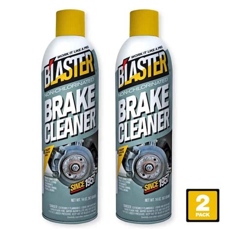 Blaster 14 oz. Non-Chlorinated Brake Cleaner Spray (Pack of 2) 20-BC ...